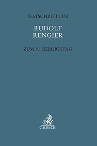 Enlarge image Cover: Festschrift für Rudolf Rengier zum 70. Geburtstag - C.H.BECK
