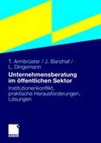 Abbildung von: Unternehmensberatung im öffentlichen Sektor - Springer Gabler