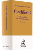 Cover: GeschGehG - C.H.BECK