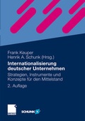 Cover: Internationalisierung deutscher Unternehmen - Springer Gabler