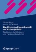 Cover: Die Kommanditgesellschaft auf Aktien (KGaA) - Springer Gabler