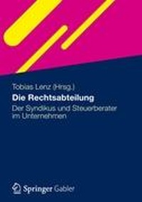 Enlarge image Cover: Die Rechtsabteilung - Springer Gabler