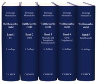 Abbildung von: Wettbewerbsrecht - C.H.BECK
