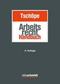 Abbildung von: Arbeitsrecht Handbuch - Otto Schmidt Verlag