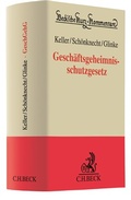 Cover: Gesch&auml;ftsgeheimnisschutzgesetz: GeschGehG - C.H.BECK