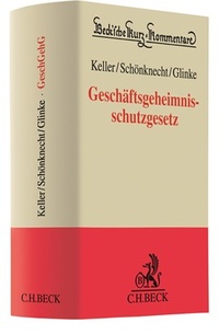 Abbildung von: Geschäftsgeheimnisschutzgesetz: GeschGehG - C.H.BECK