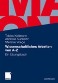 Cover: Das 1 x 1 des Wissenschaftlichen Arbeitens - Springer Gabler