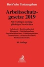 Bild: Arbeitsschutzgesetze 2019 - C.H.BECK