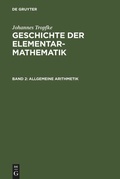 Cover: Allgemeine Arithmetik - De Gruyter