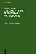 Cover: Ebene Geometrie - De Gruyter