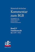 Cover: Historisch-kritischer Kommentar zum BGB - Mohr Siebeck