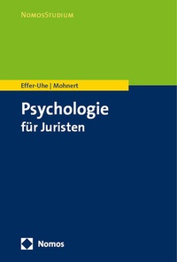 Abbildung von: Psychologie für Juristen - Nomos