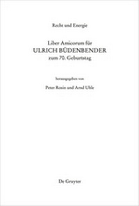Abbildung von: Recht und Energie - De Gruyter