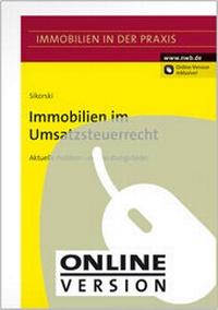 Abbildung von: Immobilien im Umsatzsteuerrecht - NWB