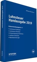 Cover: Lohnsteuer Handausgabe 2019 - Stollfu&szlig;