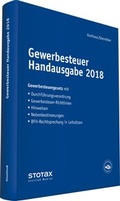 Cover: Gewerbesteuer Handausgabe 2018 - Stollfu&szlig;