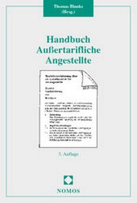 Enlarge image Cover: Handbuch Außertarifliche Angestellte - Nomos