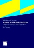 Cover: F&uuml;hren durch Pers&ouml;nlichkeit - Springer Gabler