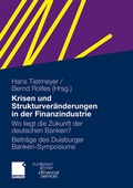 Cover: Krisen und Strukturver&auml;nderungen in der Finanzindustrie - Springer Gabler