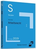 Cover: Skript Arbeitsrecht - Alpmann Schmidt