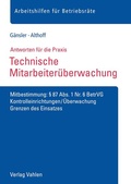 Cover: Technische Mitarbeiter&uuml;berwachung - Vahlen