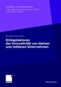 Bild: Erfolgsfaktoren der Innovativität von kleinen und mittleren Unternehmen - Springer Gabler