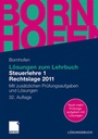 Bild: Lösungen zum Lehrbuch Steuerlehre 1 Rechtslage 2011 - Springer Gabler