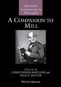 Cover: A Companion to Mill - Wiley-Blackwell
