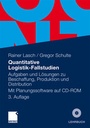 Cover: Quantitative Logistik-Fallstudien - Springer Gabler