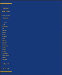 Abbildung von: Organic Reactions, Volume 97 - Wiley