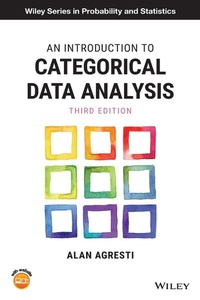 Enlarge image Cover: An Introduction to Categorical Data Analysis - Wiley