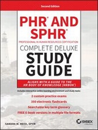 Abbildung von: PHR and SPHR Professional in Human Resources Certification Complete Deluxe Study Guide - Sybex Inc.,U.S.
