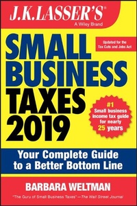 Bild vergrößern Bild: J.K. Lasser's Small Business Taxes 2019 - Wiley