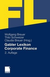 Abbildung von: Gabler Lexikon Corporate Finance - Springer Gabler