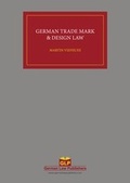 Cover: Trade Mark and Design Law in Germany - German Law Publishers
