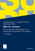 Cover: BWL f&uuml;r Juristen - Springer Gabler