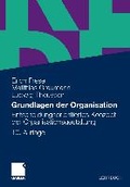 Cover: Grundlagen der Organisation - Springer Gabler