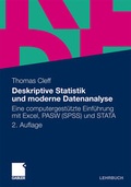 Cover: Deskriptive Statistik und moderne Datenanalyse - Springer Gabler