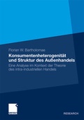 Cover: Konsumentenheterogenit&auml;t und Struktur des Au&szlig;enhandels - Springer Gabler