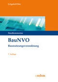 Cover: BauNVO - Baunutzungsverordnung - Rehm