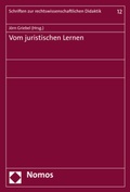 Cover: Vom juristischen Lernen - Nomos