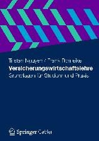 Abbildung von: Versicherungswirtschaftslehre - Springer Gabler