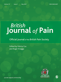Abbildung von: British Journal of Pain - SAGE PUBLICATIONS