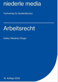 Enlarge image Cover: Arbeitsrecht - niederle media