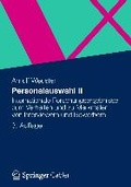 Cover: Personalauswahl II - Springer Gabler