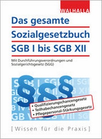 Abbildung von: Das gesamte Sozialgesetzbuch SGB I bis SGB XII - Walhalla