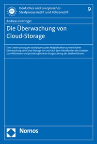 Enlarge image Cover: Die Überwachung von Cloud-Storage - Nomos