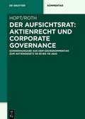 Abbildung von: Der Aufsichtsrat: Aktienrecht und Corporate Governance - De Gruyter