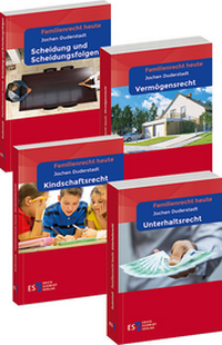 Abbildung von: Familienrecht heute im Paket - Erich Schmidt Verlag
