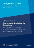 Cover: Corporate Sustainable Branding - Springer Gabler